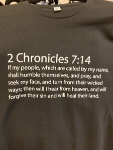 Shirt - Chronicles 7:14
