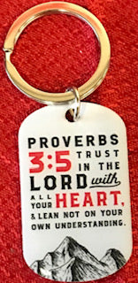 Key Chain - Proverbs 3:5